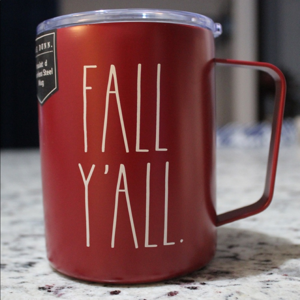 Rae Dunn FALL Y’ALL Steel Travel Mug
